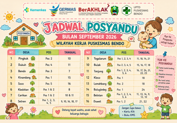 jadwal posyandu sept 26